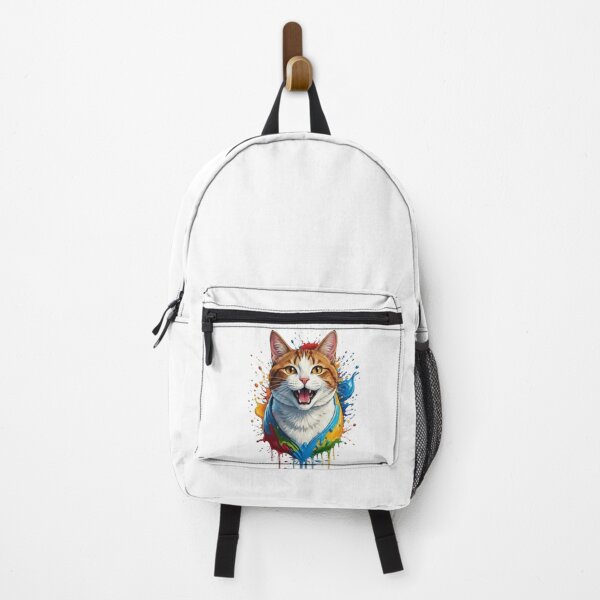 Item preview, Color Splash Cat – Vibrant Paint Drip Kitty Portrait designed and sold by PixelStyle Studio.