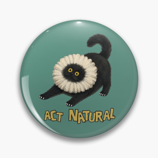 Item preview, Totally Normal Cat designed and sold by Wobble Studio.