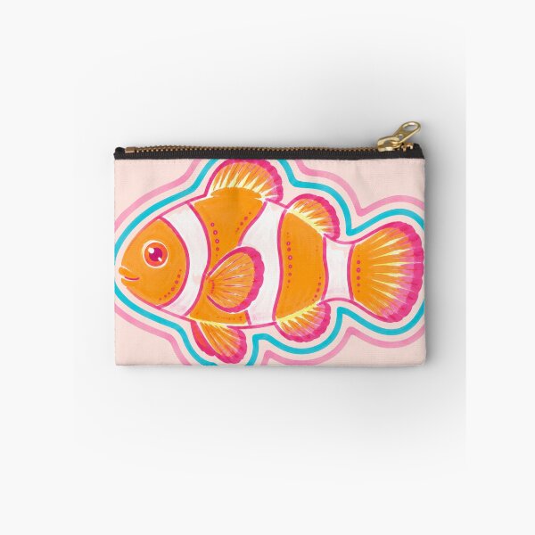 Item preview, Cute Pink Clownfish Illustration | Tropical Ocean Fish Art | Colorful Marine Life Design designed and sold by vitag.