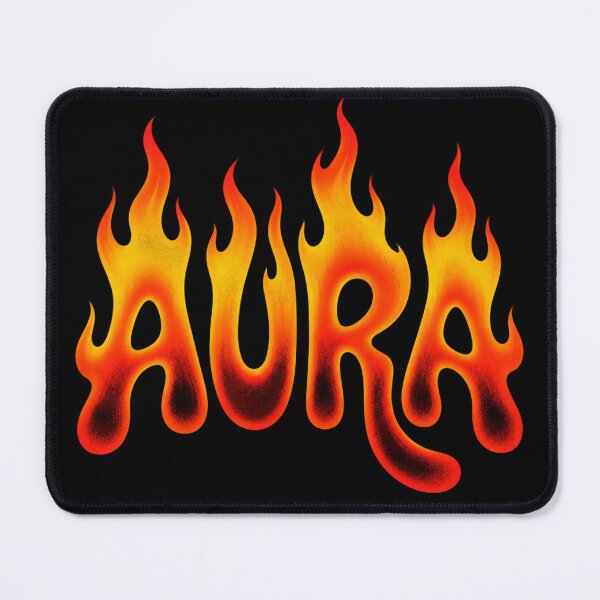 Item preview, Aura Flame Typography designed and sold by ✸Mikaia✸.