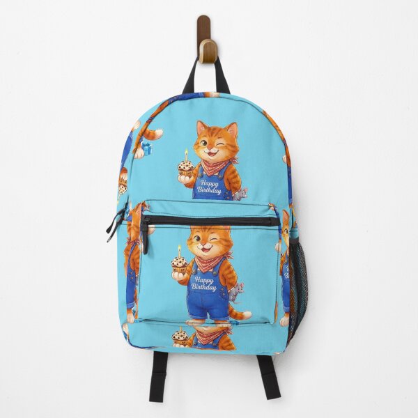 Item preview, Happy Birthday Cat – Cute Ginger Kitten Celebration Art designed and sold by Fatomfatom.