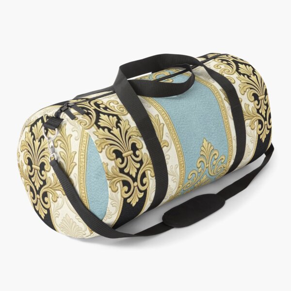 Item preview, Sky Blue, Oat & Black Striped Damask designed and sold by DesignsByPrnces.