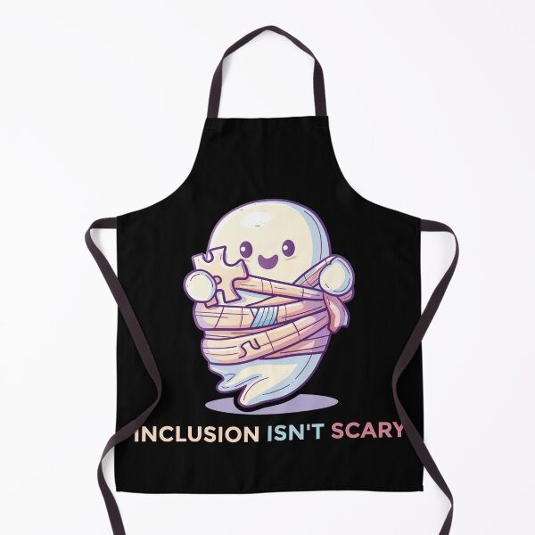 Item preview, Inclusion Isn't Scary Sped Teacher Halloween Ghost Shirt designed and sold by VectorForge.