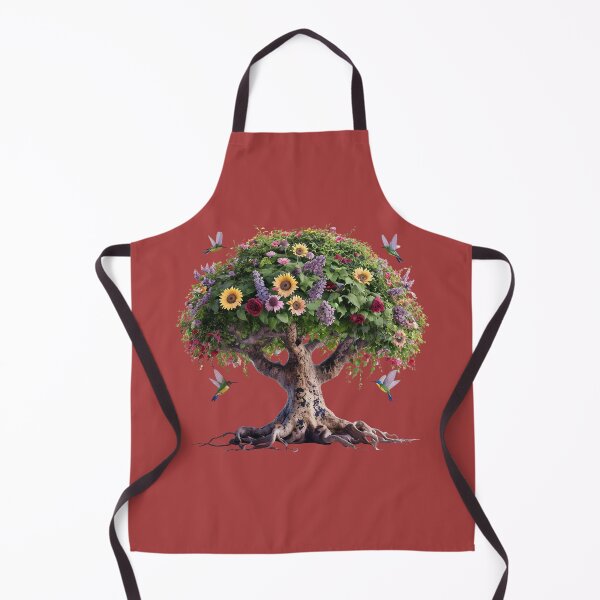 Item preview, Tree with flowers and birds designed and sold by lucyinspace.
