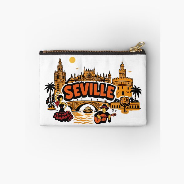 Item preview, Seville, Spain designed and sold by Traveldrawings.
