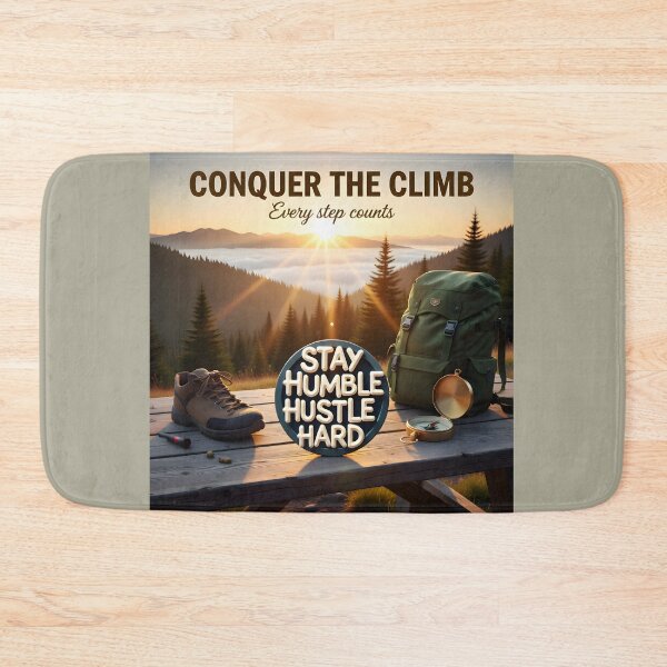 Item preview, Conquer the Climb Mountain Peak Campaign: Entrepreneurial Grit and Adventure Ad designed and sold by Creative-RE.