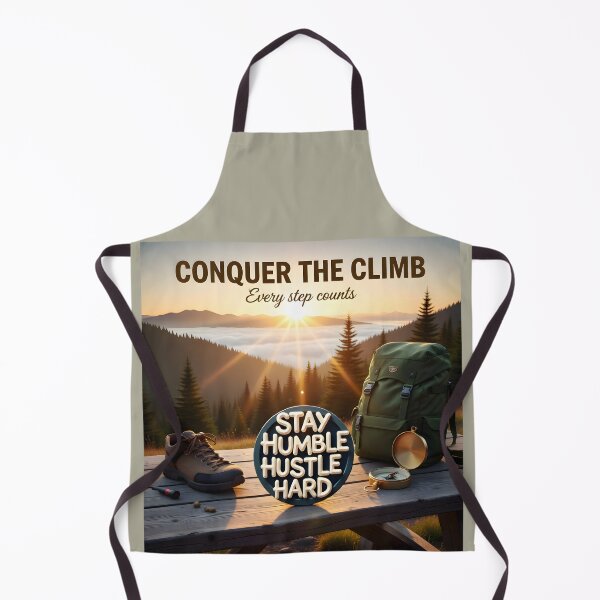 Item preview, Conquer the Climb Mountain Peak Campaign: Entrepreneurial Grit and Adventure Ad designed and sold by Creative-RE.