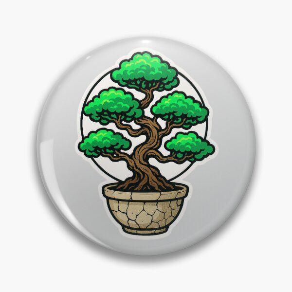 Item preview, Mystic Emerald Bonsai Tree - Japanese Zen Nature Art designed and sold by ayberk168.