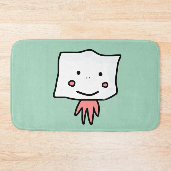 Item preview, Cute Square Tofu Monster designed and sold by EatLikeNobody.