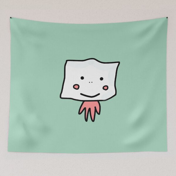 Item preview, Cute Square Tofu Monster designed and sold by EatLikeNobody.