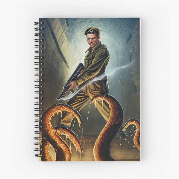 Item preview, Fighting Tentacle Monster in Tunnel designed and sold by ArtOfBlacksmith.