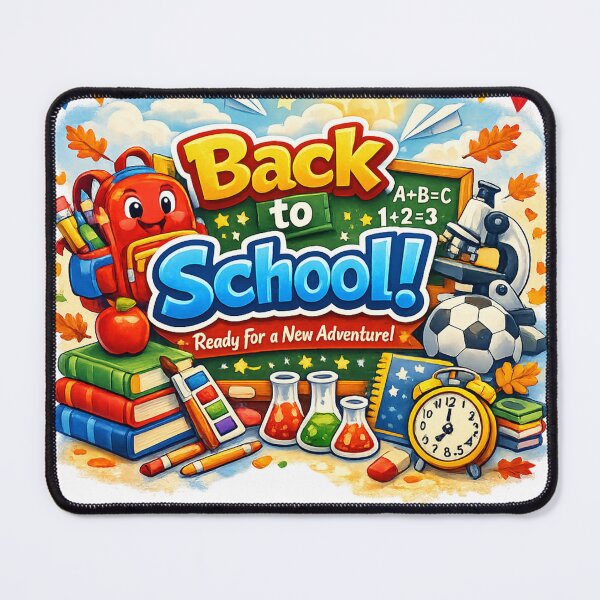 Item preview, Back to School Ready for a New Adventure Cute Cartoon Art designed and sold by GUINewAlex.