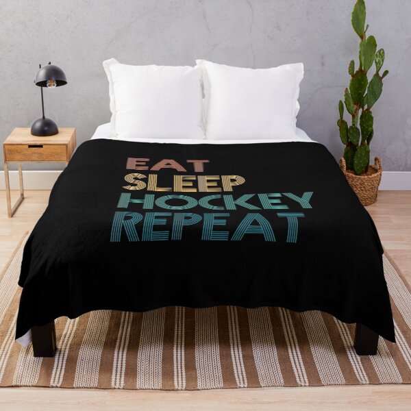Item preview, Eat Sleep Hockey Repeat - Gift For Hockey Fans designed and sold by kindxinn.