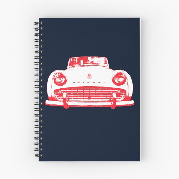 Item preview, Triumph TR3 British classic car monoblock red/white designed and sold by soitwouldseem.
