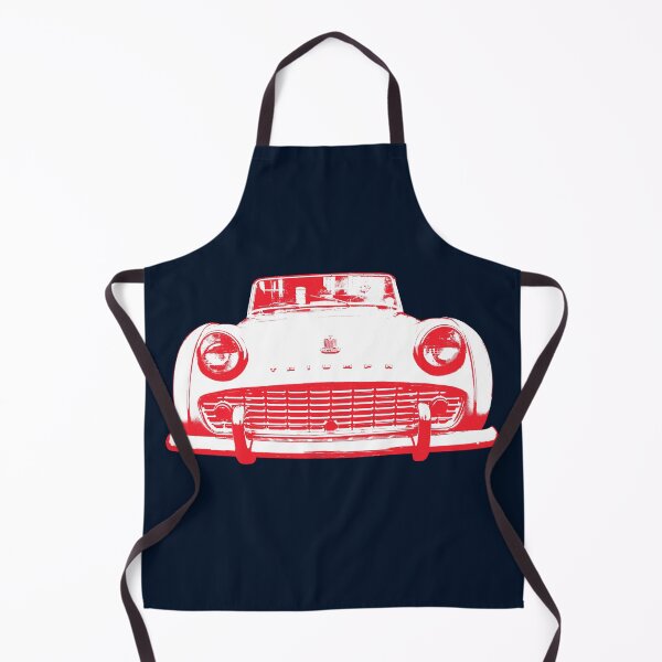 Item preview, Triumph TR3 British classic car monoblock red/white designed and sold by soitwouldseem.