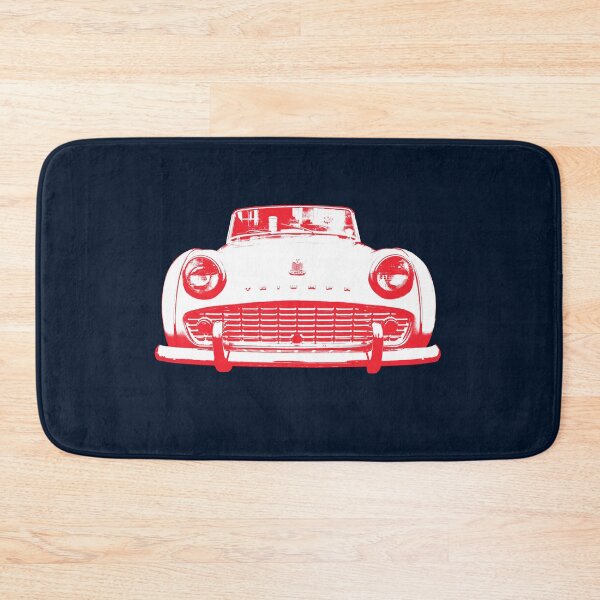 Item preview, Triumph TR3 British classic car monoblock red/white designed and sold by soitwouldseem.