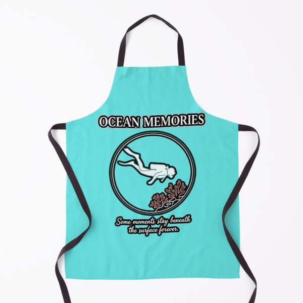 Item preview, Ocean Memories Scuba Diving Minimalist Design designed and sold by weeomano.