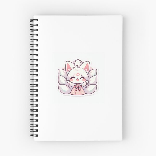 Item preview, Kawaii Gumiho Sticker | Cute Pastel Nine Tailed Fox designed and sold by PastelPawsArt.