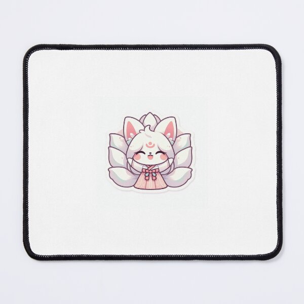 Item preview, Kawaii Gumiho Sticker | Cute Pastel Nine Tailed Fox designed and sold by PastelPawsArt.