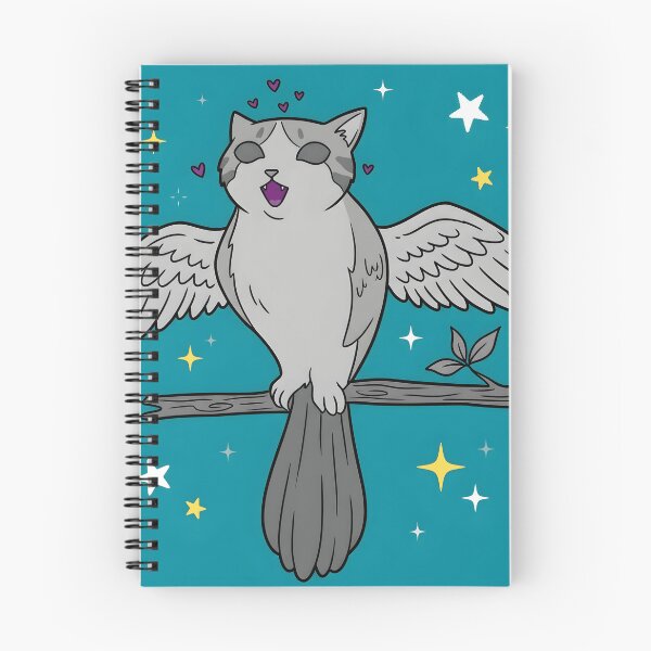 Item preview, Love-Struck Winged Cat designed and sold by NochePlaza.