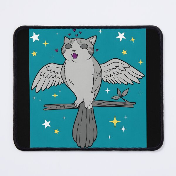 Item preview, Love-Struck Winged Cat designed and sold by NochePlaza.