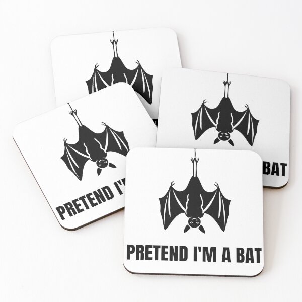 Item preview, Pretend I'm A Bat Lazy Easy Halloween Costume Shirt designed and sold by VectorForge.