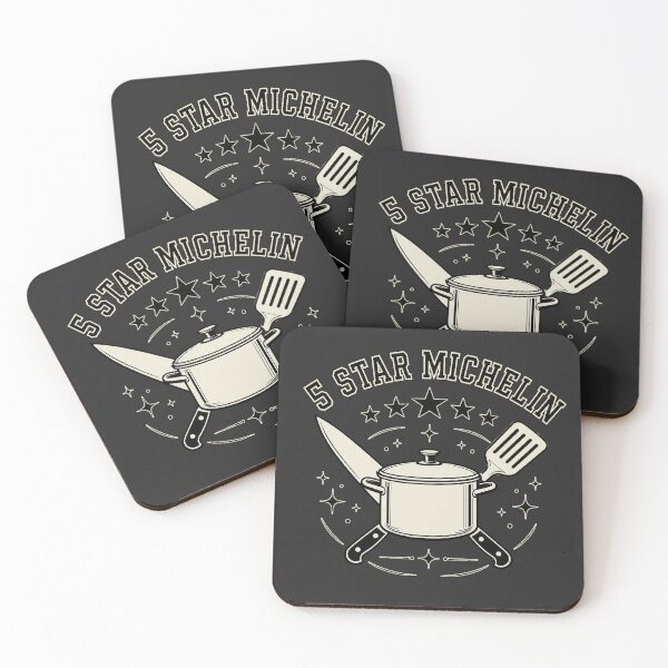 Item preview, 5 Star Michelin Chef Graphic | Stray Kids Inspired Kitchen Typography designed and sold by Meivelle.