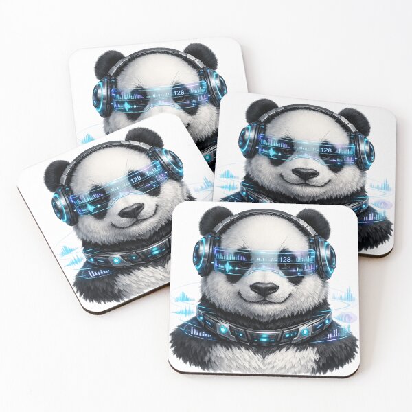 Item preview, CP-009 | Panda DJ | Music Producer designed and sold by D4NC1G3R®.