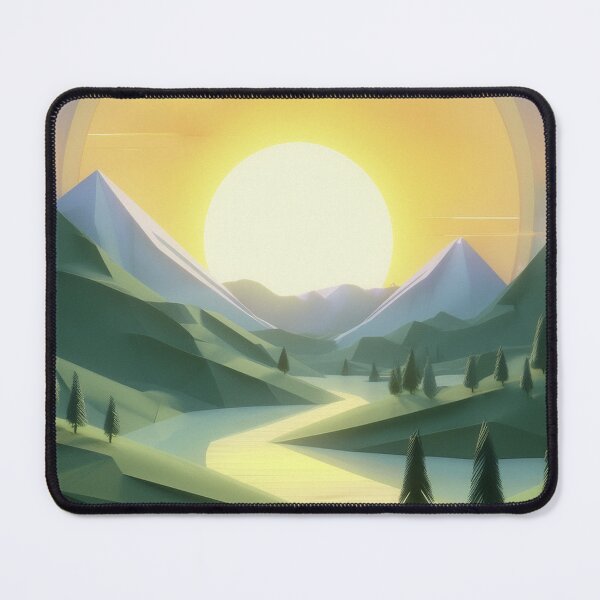 Item preview, Vintage Alps Sunrise | Retro Mountain Adventure Poster designed and sold by Becky-Poppins.