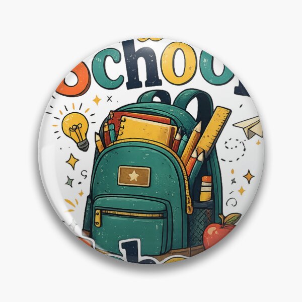 Item preview, Retro Vintage Back to School Backpack Illustration designed and sold by GUINewAlex.