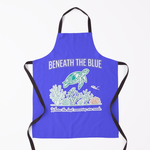 Item preview, Beneath The Blue Sea Turtle Scuba Design designed and sold by weeomano.
