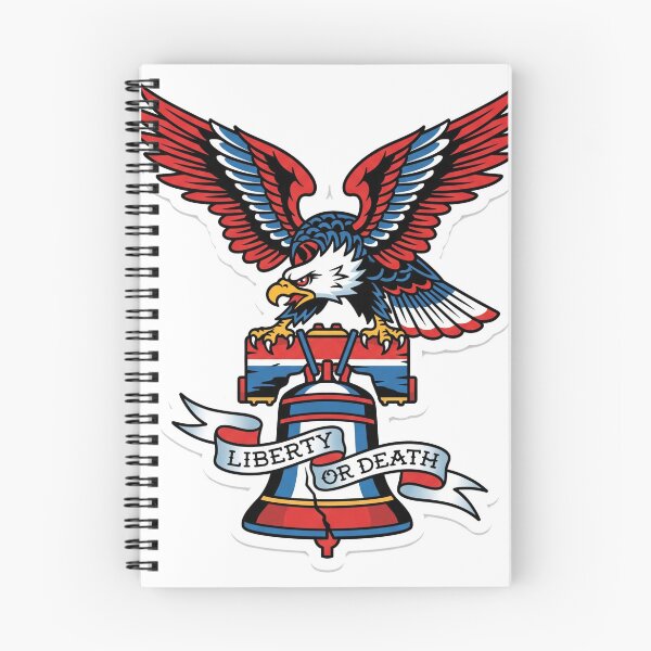Item preview, Traditional Tattoo Eagle and Liberty Bell designed and sold by pohapoha181.