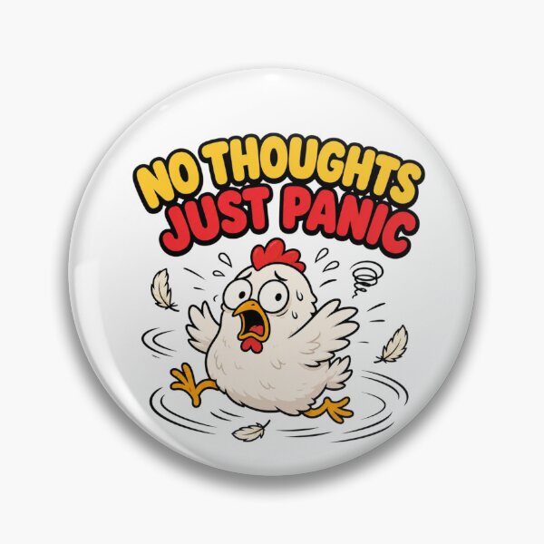 Item preview, Funny Chicken Anxiety Panic Gift designed and sold by Gentlestate.