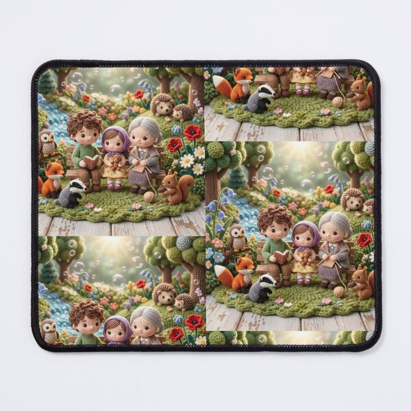 Item preview, Magical Crocheted World in the Forest. designed and sold by JoyNest = "The nest of joy".