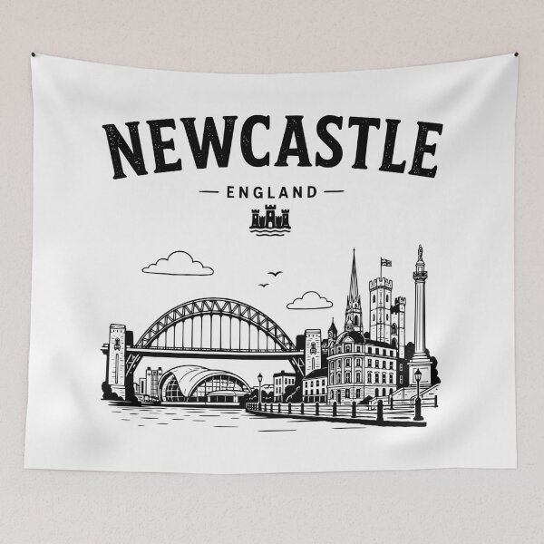 Item preview, Newcastle City, England designed and sold by Traveldrawings.