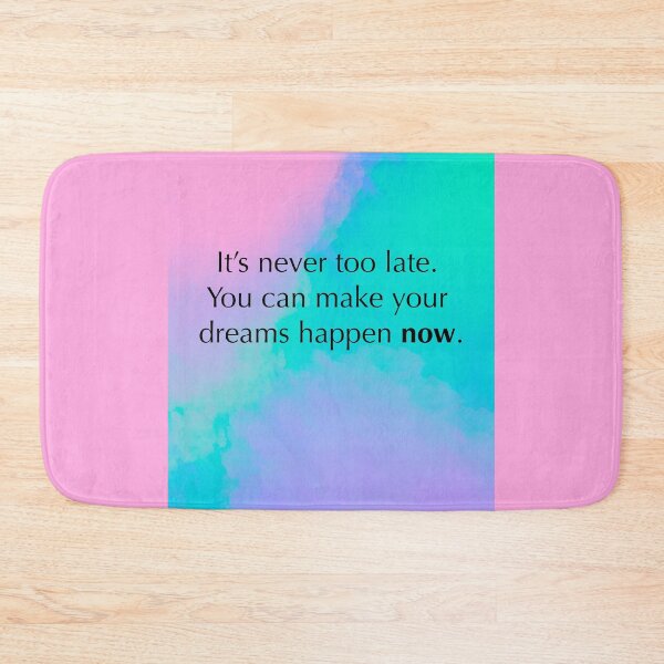 Item preview, It's never too late. designed and sold by diamondqueenmindset.