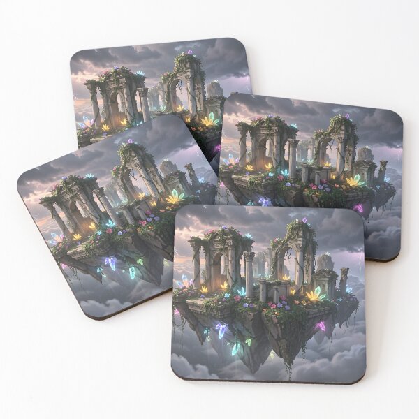 Item preview, Ruined Citadel in a Stormy Sky designed and sold by Fanta-sticky.