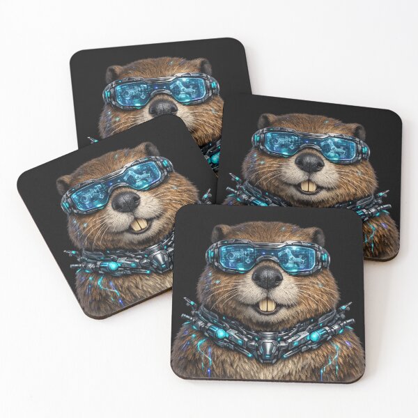 Item preview, CP-010 | Mecha Beaver | Robotics Engineer designed and sold by D4NC1G3R®.