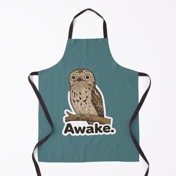 Item preview, Awake. Potoo Meme | Deadpan Bird Sticker Design designed and sold by BabyStark.