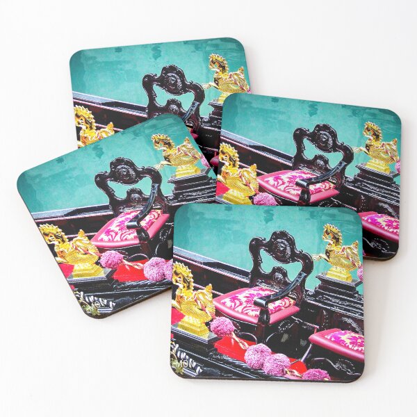 Item preview, Venice Italy - Gondola Moored designed and sold by missioncreek.