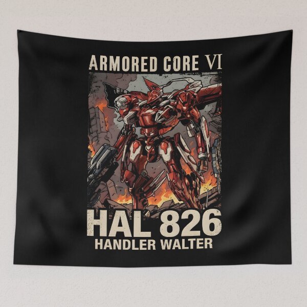 Item preview, Armored Core VI: HAL 826 Handler Walter designed and sold by MarcelinoDesigns.