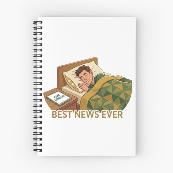 Item preview, Plans Cancelled Best News Ever Funny Introvert designed and sold by Northern Glow Art.