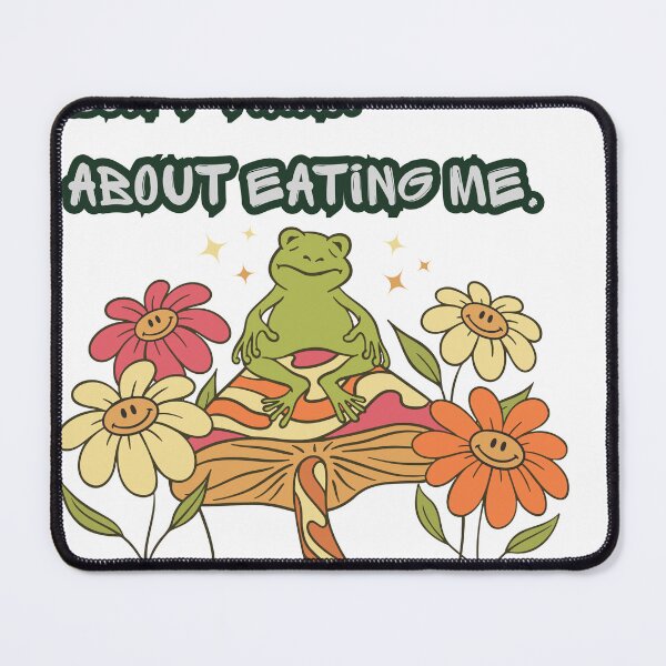 Item preview, The Cute Wood Frog | Don't Think About Eating Me designed and sold by Thegoldenline.