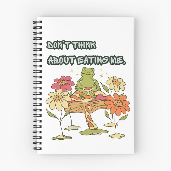 Item preview, The Cute Wood Frog | Don't Think About Eating Me designed and sold by Thegoldenline.