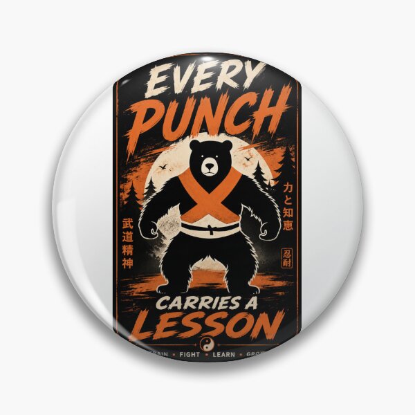 Item preview, Every Punch Carries a Lesson designed and sold by oxymoronwhey2go.