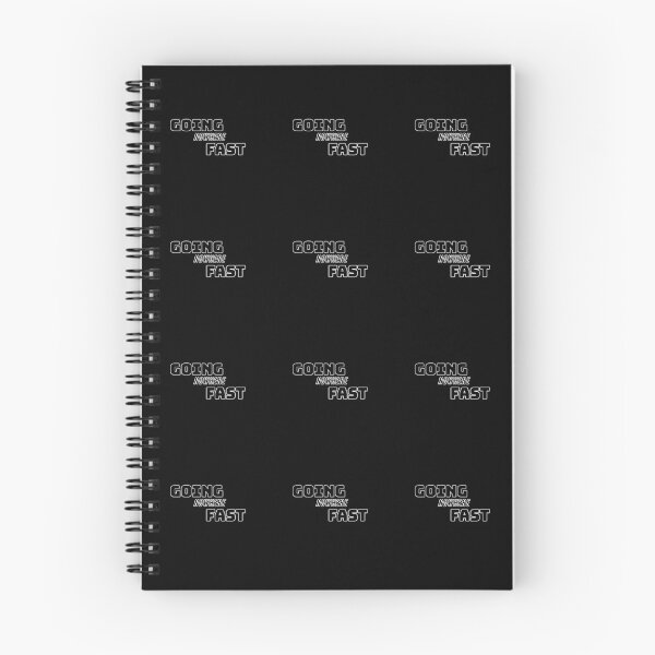 Item preview, Going nowhere fast typography art  designed and sold by Nexus Space.