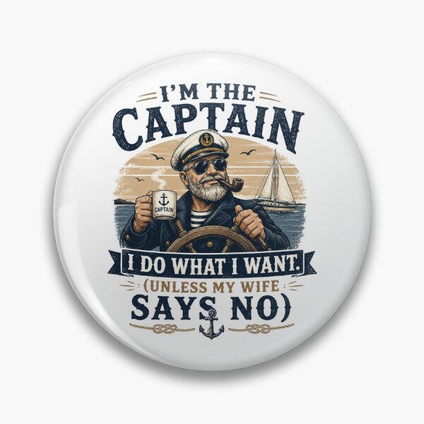 Item preview, Captain Does What He Wants Vintage designed and sold by MWSailingClub.