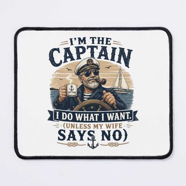 Item preview, Captain Does What He Wants Vintage designed and sold by MWSailingClub.
