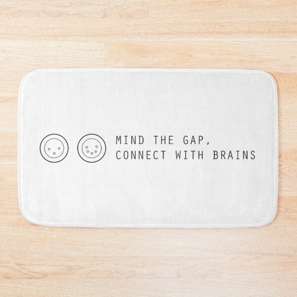 Item preview, Mind The Gap Connect With Brains designed and sold by drTerrens.