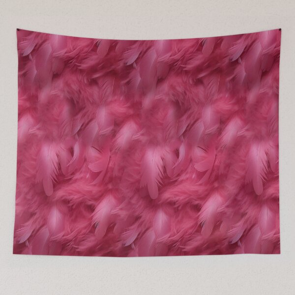 Item preview, pink feathers Valentine designed and sold by printfrenzy.